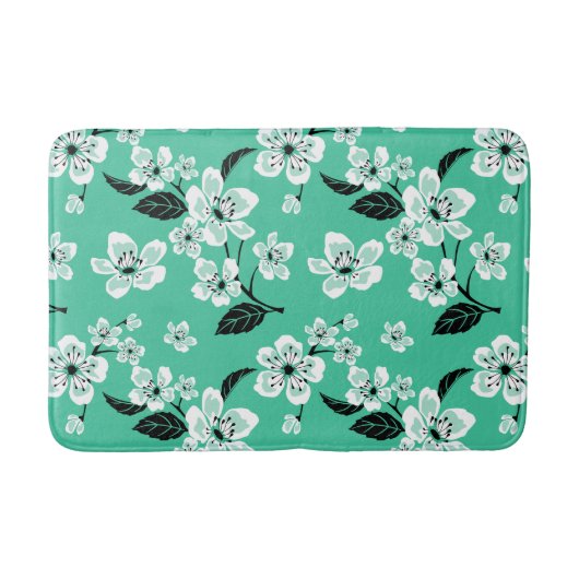 CHERRY BLOSSOM - SAKURA (MINT) BADEMATTE (Vorderseite)