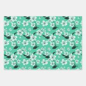 CHERRY BLOSSOM - SAKURA (MINT) GESCHENKPAPIER SET (Vorderseite 2)
