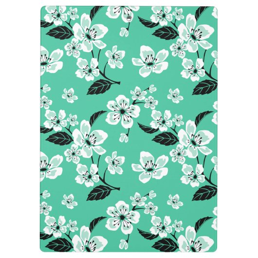 CHERRY BLOSSOM - SAKURA (MINT) KLEMMBRETT (Rückseite)