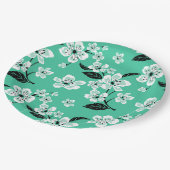 CHERRY BLOSSOM - SAKURA (MINT) PAPPTELLER (Schrägansicht)