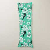 CHERRY BLOSSOM - SAKURA (MINT) SEITENSCHLÄFERKISSEN (Vorderseite Vertikal)