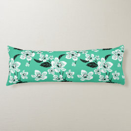CHERRY BLOSSOM - SAKURA (MINT) SEITENSCHLÄFERKISSEN
