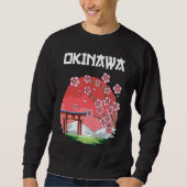 Cherry Blossom Sakura  Okinawa Japan Sweatshirt (Vorderseite)