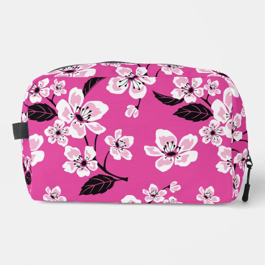 CHERRY BLOSSOM - SAKURA PATTER IN PINK WASCHBEUTEL (Vorderseite)