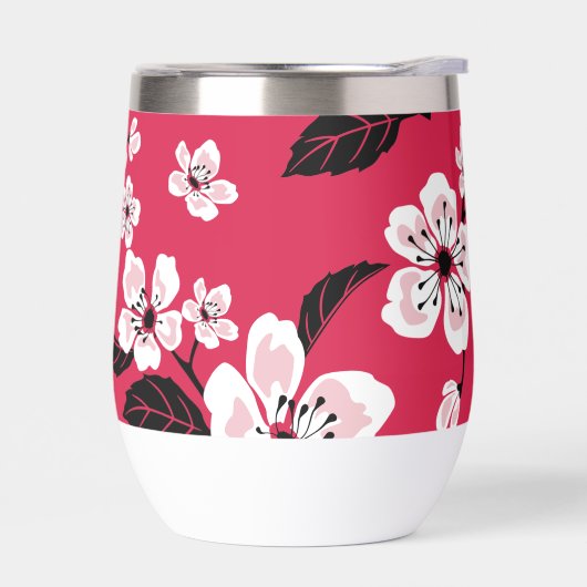 CHERRY BLOSSOM - SAKURA PATTER IN ROT (Links)