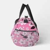 CHERRY BLOSSOM - SAKURA PATTERN IN LITE PINK DUFFLE BAG (Rechts)