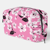 CHERRY BLOSSOM - SAKURA PATTERN IN LITE PINK WASCHBEUTEL (Rechte Ecke)