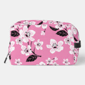 CHERRY BLOSSOM - SAKURA PATTERN IN LITE PINK WASCHBEUTEL (Rückseite)