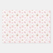CHERRY BLOSSOM SAKURA PATTERN NAME WRAPPPAPIER GESCHENKPAPIER SET (Vorderseite 2)