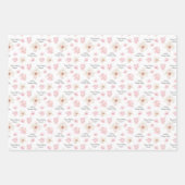 CHERRY BLOSSOM SAKURA PATTERN NAME WRAPPPAPIER GESCHENKPAPIER SET (Vorderseite)
