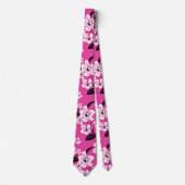CHERRY BLOSSOM - SAKURA (PINK) KRAWATTE (Vorderseite)