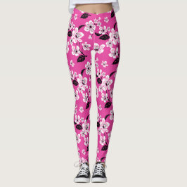 CHERRY BLOSSOM - SAKURA (PINK) LEGGINGS