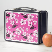 CHERRY BLOSSOM - SAKURA (PINK) METALL BROTDOSE (Beispiel)