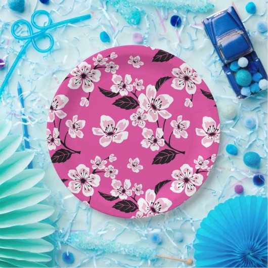 CHERRY BLOSSOM - SAKURA (PINK) PAPPTELLER (Party)
