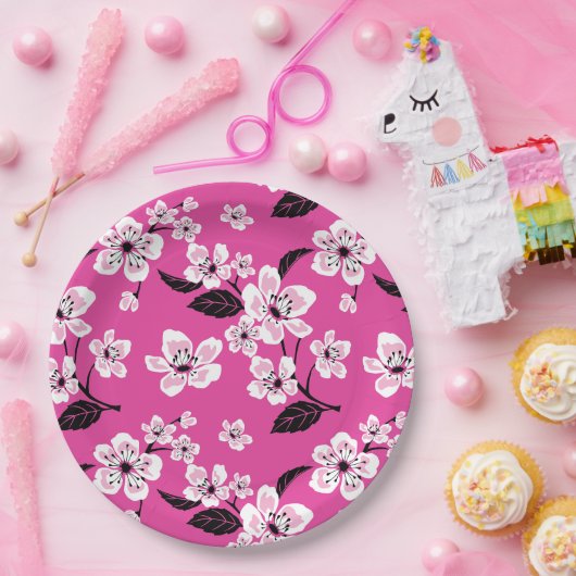 CHERRY BLOSSOM - SAKURA (PINK) PAPPTELLER (Party)