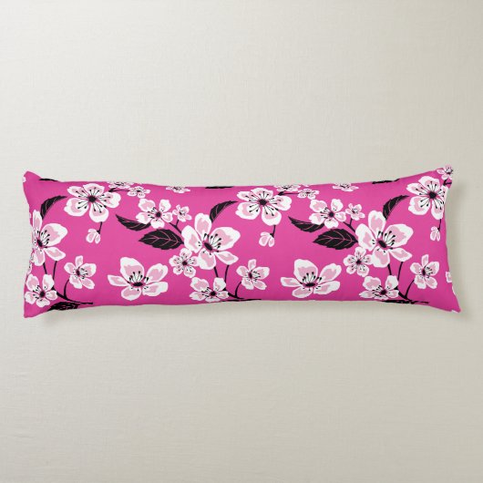 CHERRY BLOSSOM - SAKURA (PINK) SEITENSCHLÄFERKISSEN (Rückseite)