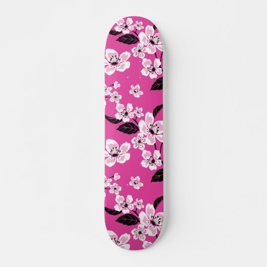 CHERRY BLOSSOM - SAKURA (PINK) SKATEBOARD (Vorne)