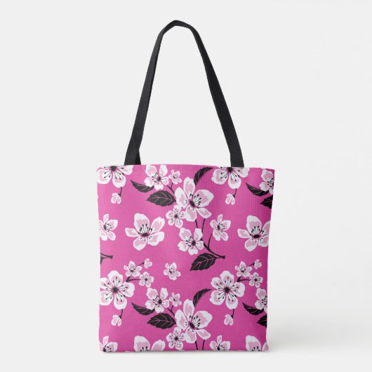 CHERRY BLOSSOM - SAKURA (PINK) TASCHE (Rückseite)