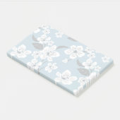 CHERRY BLOSSOM - SAKURA (RAUCHBLAU) POST-IT KLEBEZETTEL (angewinkelt)