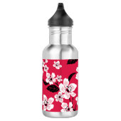 CHERRY BLOSSOM - SAKURA (RED) EDELSTAHLFLASCHE (Rechts)