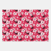 CHERRY BLOSSOM - SAKURA (RED) GESCHENKPAPIER SET (Vorderseite 2)
