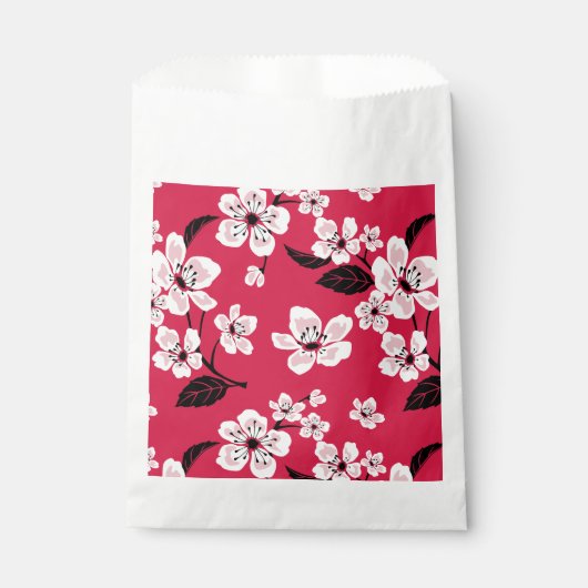 CHERRY BLOSSOM - SAKURA (RED) GESCHENKTÜTCHEN (Vorderseite)