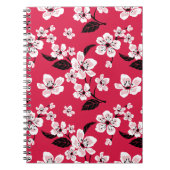 CHERRY BLOSSOM - SAKURA (RED) NOTIZBLOCK (Vorderseite)
