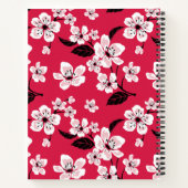 CHERRY BLOSSOM - SAKURA (RED) NOTIZBLOCK (Rückseite)