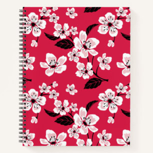 CHERRY BLOSSOM - SAKURA (RED) NOTIZBLOCK