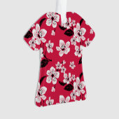 CHERRY BLOSSOM - SAKURA (RED) ORNAMENT (Vorderseite)