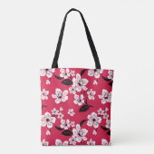 CHERRY BLOSSOM - SAKURA (RED) TASCHE (Rückseite)