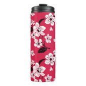 CHERRY BLOSSOM - SAKURA (RED) THERMOSBECHER (Vorderseite)