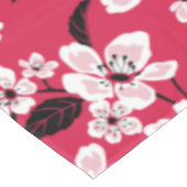 CHERRY BLOSSOM - SAKURA (RED) TISCHDECKE (Schrägansicht)