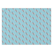 Cherry Blossom, Sakura, rosa Blumenmuster Tischdecke (Vorderseite (Horizontal))