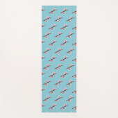 Cherry Blossom, Sakura, rosa Blumenmuster Yogamatte (Vorderseite)