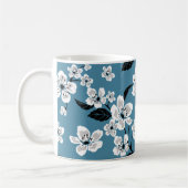 CHERRY BLOSSOM - SAKURA (SMOKY BLUE) KAFFEETASSE (Links)
