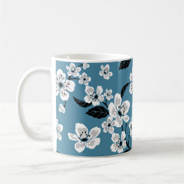 CHERRY BLOSSOM - SAKURA (SMOKY BLUE) KAFFEETASSE