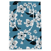 CHERRY BLOSSOM - SAKURA (SMOKY BLUE) MITTLERE GESCHENKTÜTE (Vorderseite)