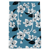 CHERRY BLOSSOM - SAKURA (SMOKY BLUE) MITTLERE GESCHENKTÜTE (Rückseite)