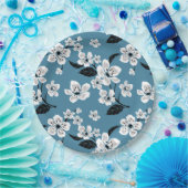 CHERRY BLOSSOM - SAKURA (SMOKY BLUE) PAPPTELLER (Party)