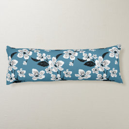 CHERRY BLOSSOM - SAKURA (SMOKY BLUE) SEITENSCHLÄFERKISSEN