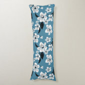 CHERRY BLOSSOM - SAKURA (SMOKY BLUE) SEITENSCHLÄFERKISSEN (Vorderseite Vertikal)