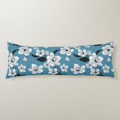 CHERRY BLOSSOM - SAKURA (SMOKY BLUE) SEITENSCHLÄFERKISSEN (Vorderseite)