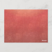 Cherry Blossom Sakura Tischnummer Card (Rückseite)