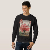 Cherry Blossom Sakura Tree Mt Fuji Japan Sweatshirt (Vorne ganz)
