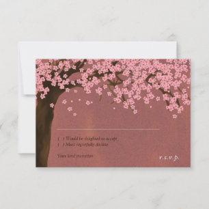 Cherry Blossom / Sakura Watercolor (Dusk) UAWG Einladung
