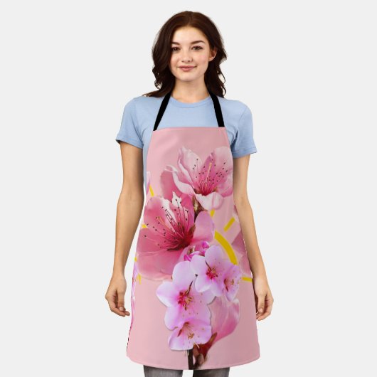 Cherry Blossom Schürze (Getragen)