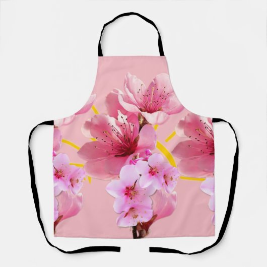 Cherry Blossom Schürze (Vorderseite)