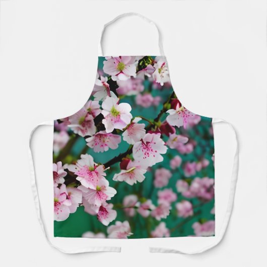 Cherry Blossom Schürze (Vorderseite)