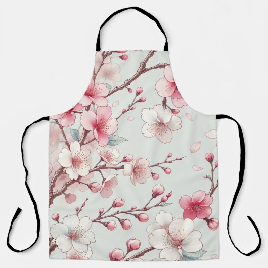 Cherry Blossom Schürze (Vorderseite)